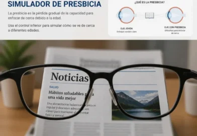 Simulador de presbicia